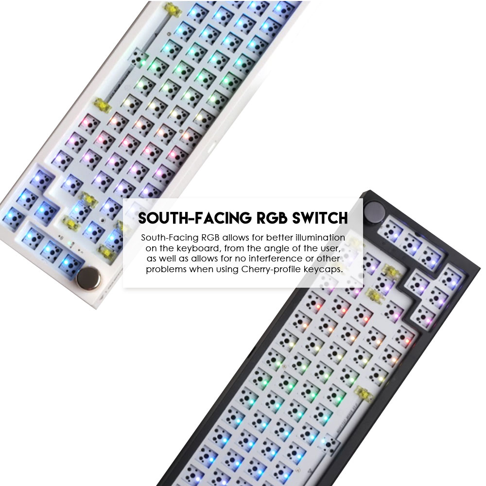 Tastatura Mehanicka Gaming Fantech MK858 RGB Maxfit67 crna (brown switch)