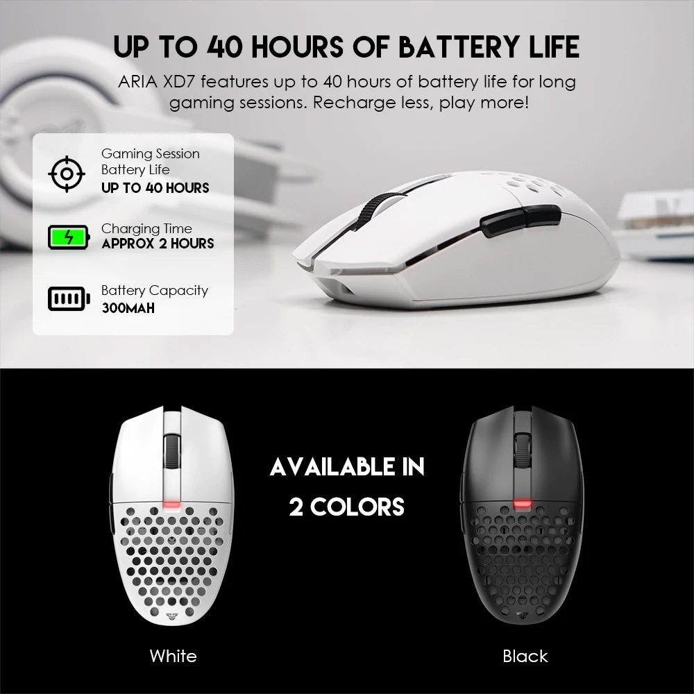 Mis Wireless Gaming Fantech XD7 Aria Space Edition