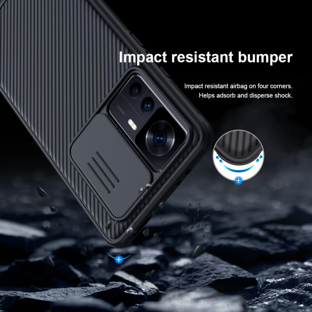 Torbica Nillkin CamShield Pro za Xiaomi 12T crna