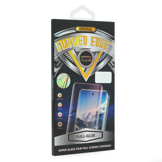 Zastitno Staklo Tempered glass full glue za Huawei Mate 50 Pro zakrivljeni crni