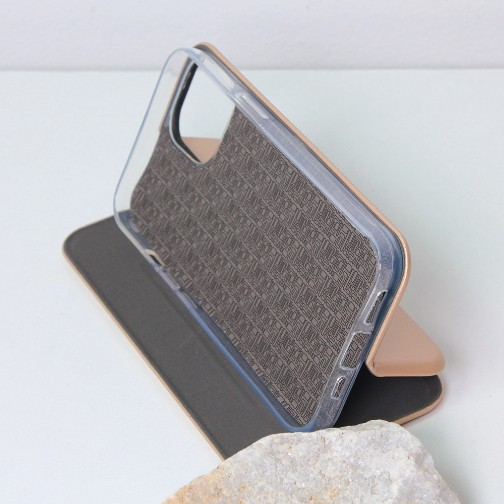 Torbica Teracell Flip Cover za iPhone 14 Plus 6.7 zlatna