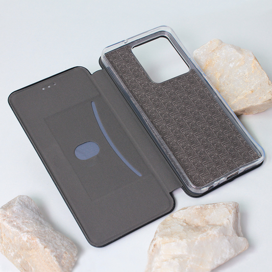 Torbica Teracell Flip Cover za Vivo Y22s/Y35 crna