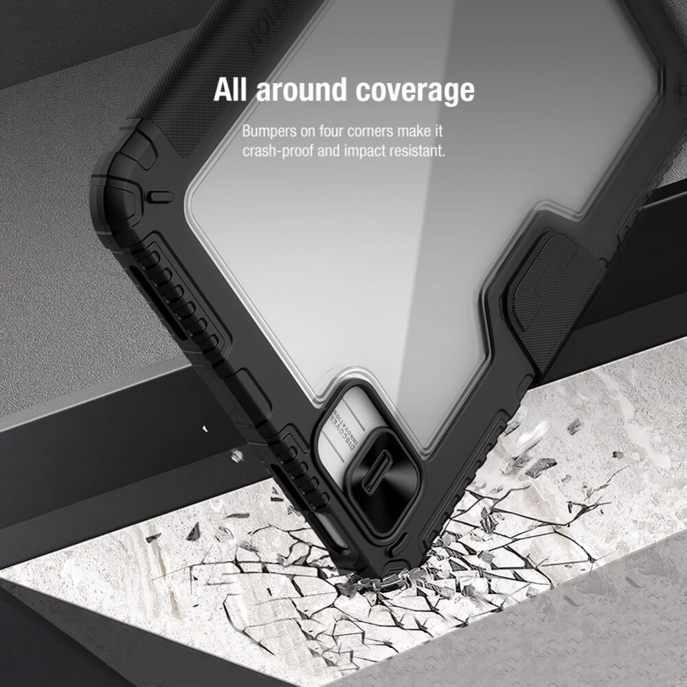 Torbica Nillkin Bumper Leather Pro za iPad 10.9 2022 crna