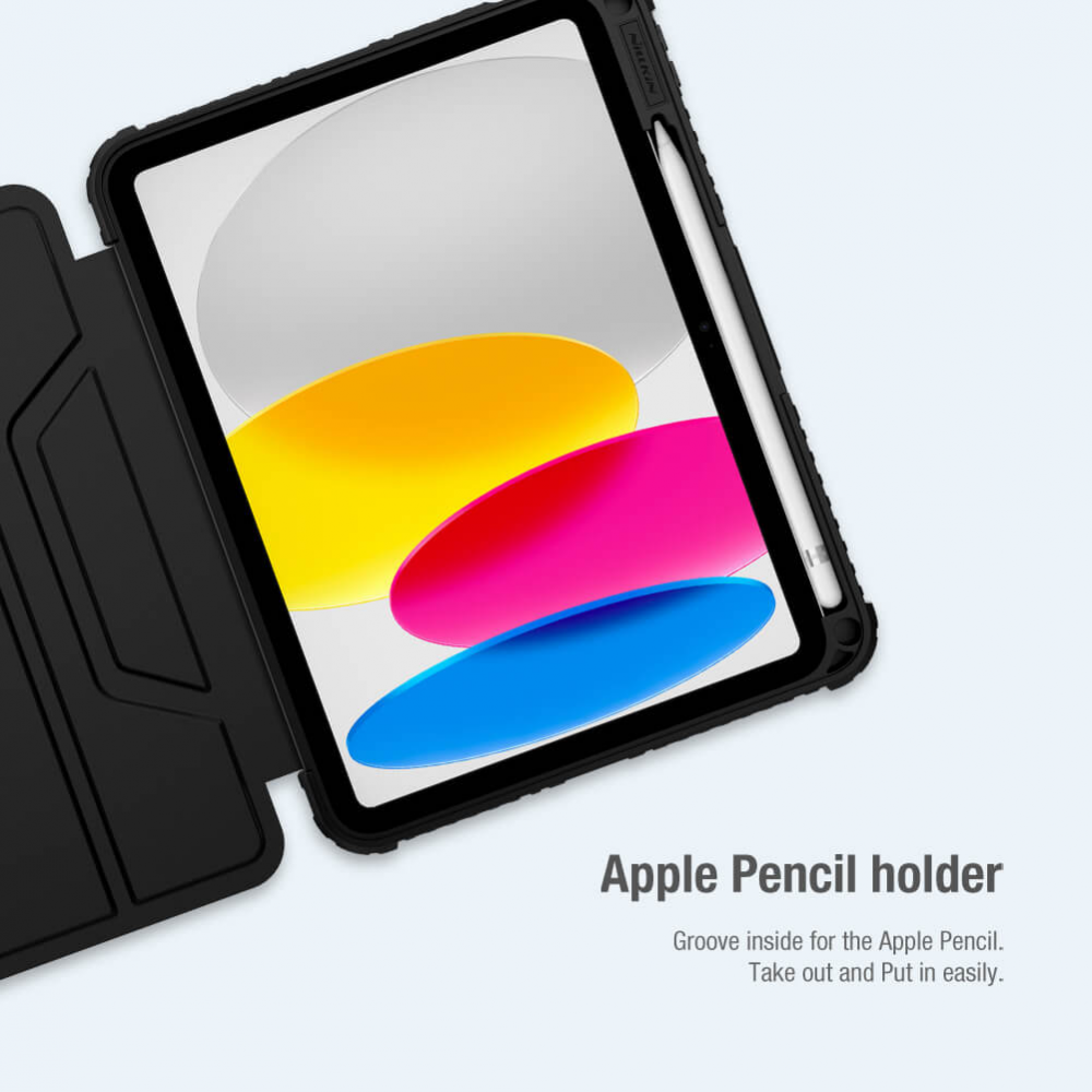 Torbica Nillkin Bumper Leather Pro za iPad 10.9 2022 crna