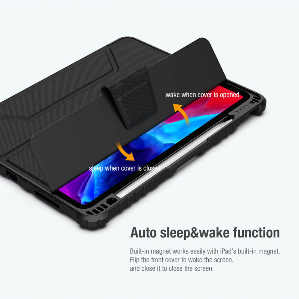 Torbica Nillkin Bumper Leather Pro za iPad Air 4/Air 5/Pro 11 2020/2021/2022 crna