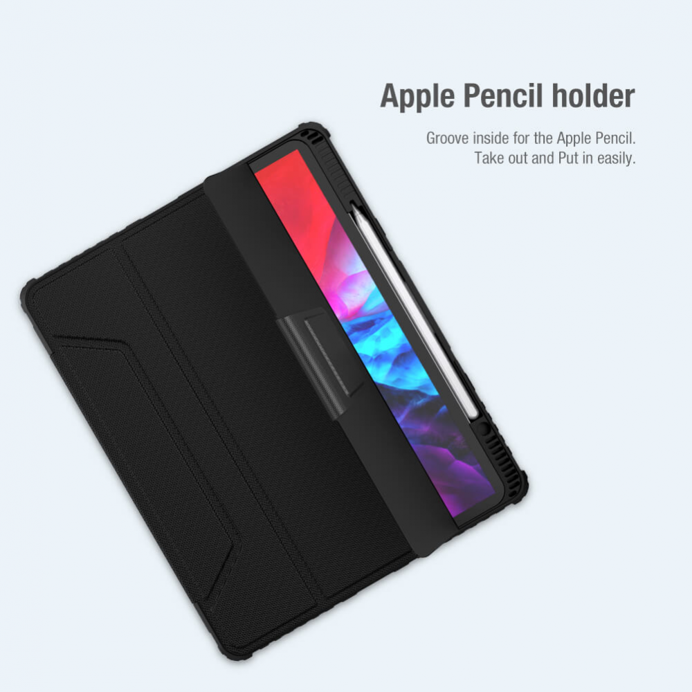 Torbica Nillkin Bumper Leather Pro za iPad Pro 12.9 2020/2021/2022 crna