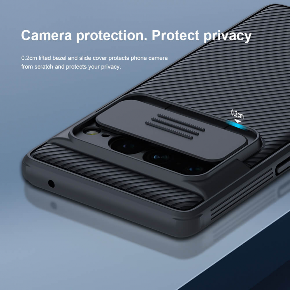 Torbica Nillkin CamShield Pro za Google Pixel 7 Pro crna