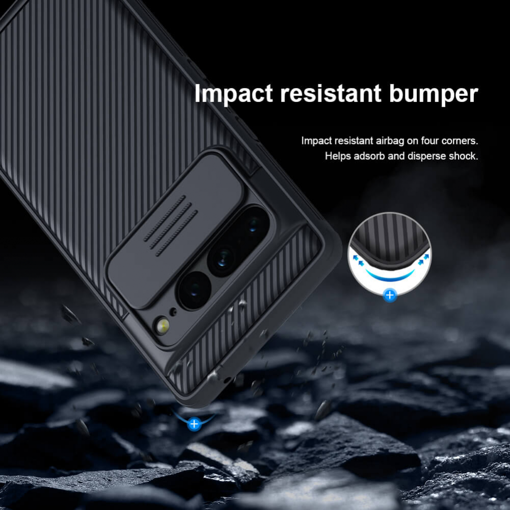 Torbica Nillkin CamShield Pro za Google Pixel 7 Pro crna