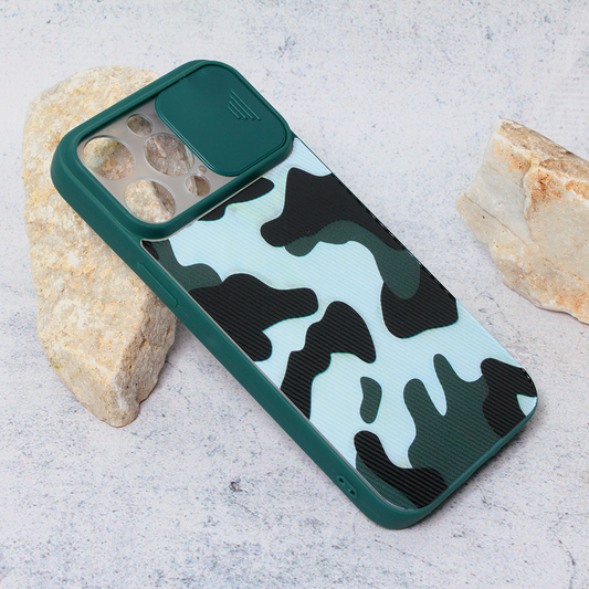 Torbica Camera Army za iPhone 14 Pro Max 6.7 tamno zelena