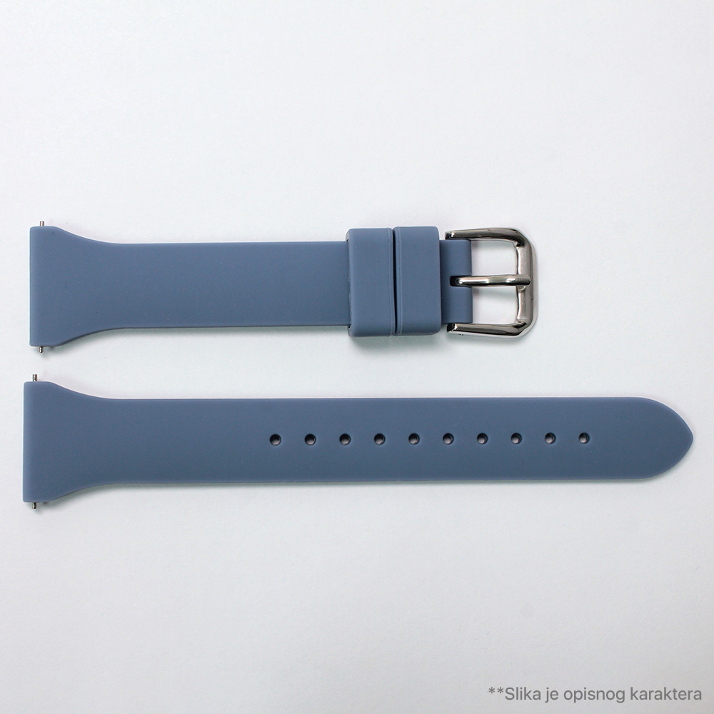 Narukvica flat za smart watch Samsung 4, 5 20mm ljubicasta