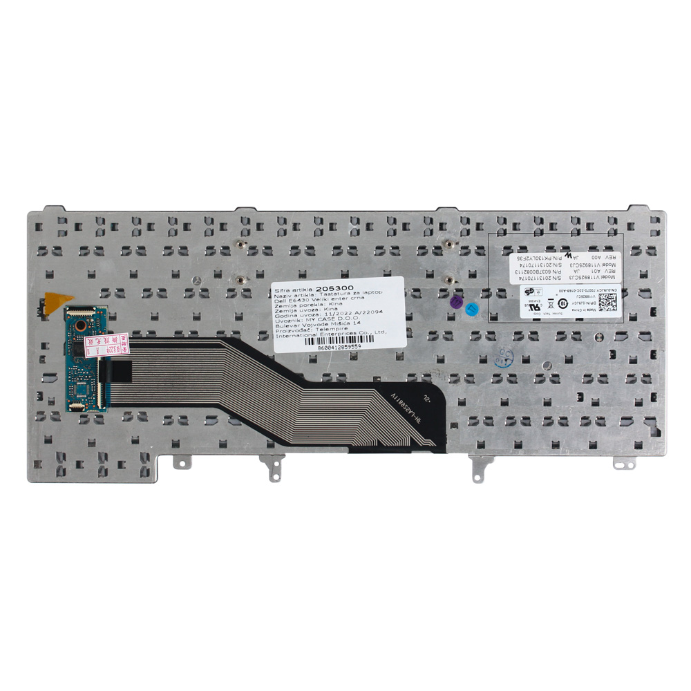 Tastatura za laptop Dell E6430 veliki enter crna