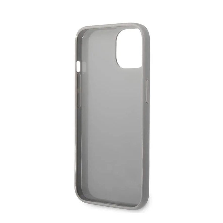 Torbica Karl Lagerfeld Hc Monogram Iridescent za iPhone 14 6.1 srebrna (KLHCP14SLGMMSV3)
