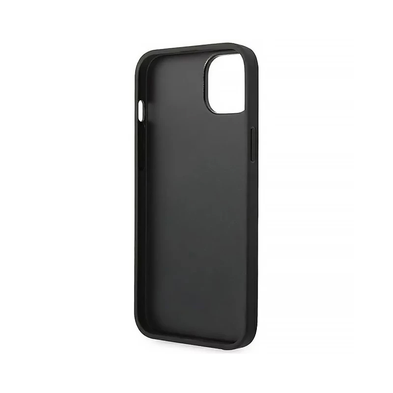 Torbica Karl Lagerfeld Hc Monogram stripe za iPhone 14 6.1 siva (KLHCP14SPGKLSKG)
