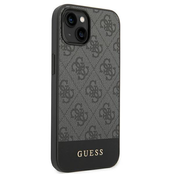 Torbica Guess Hc PC/TPU 4G Bottom Stripe za iPhone 14 Plus 6.7 siva (GUHCP14MG4GLGR)