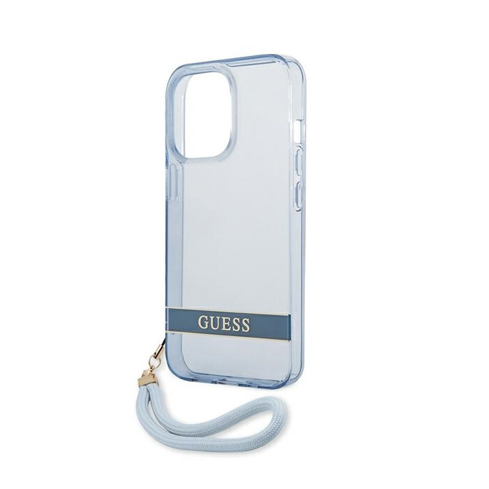 Torbica Guess Hc PC/TPU Translucent za iPhone 13 Pro 6.1 plava (GUHCP13LHTSGSB)