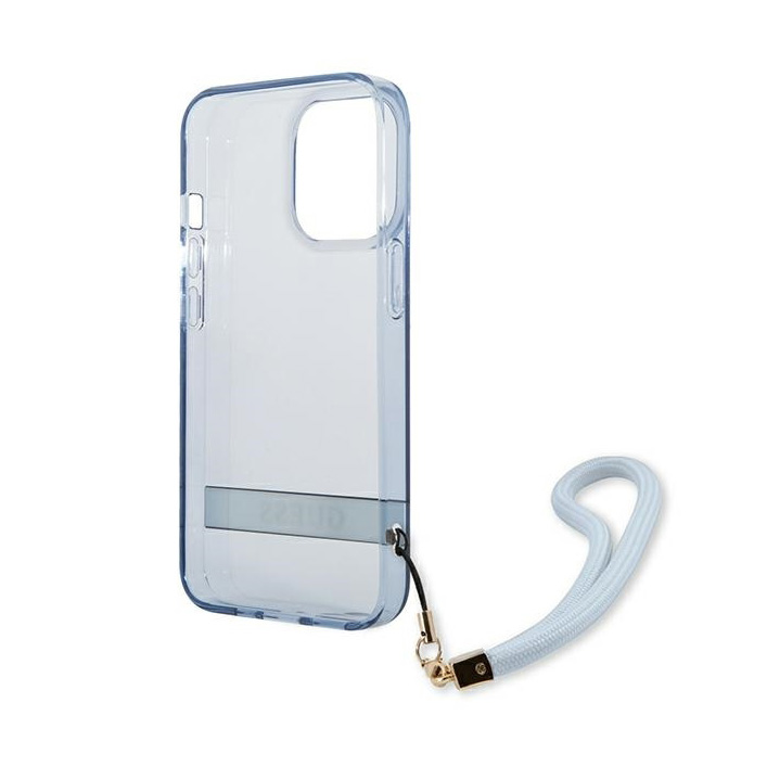 Torbica Guess Hc PC/TPU Translucent za iPhone 13 Pro 6.1 plava (GUHCP13LHTSGSB)