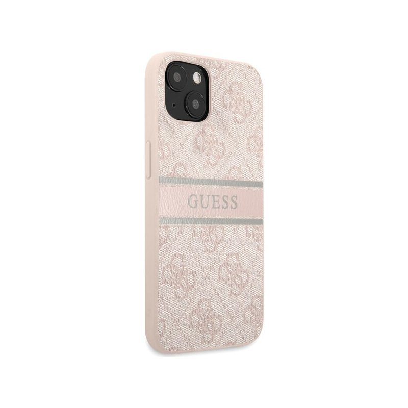 Torbica Guess Hc PU 4G Stripe za iPhone 14 Plus 6.7 pink (GUHCP14M4GDPI)