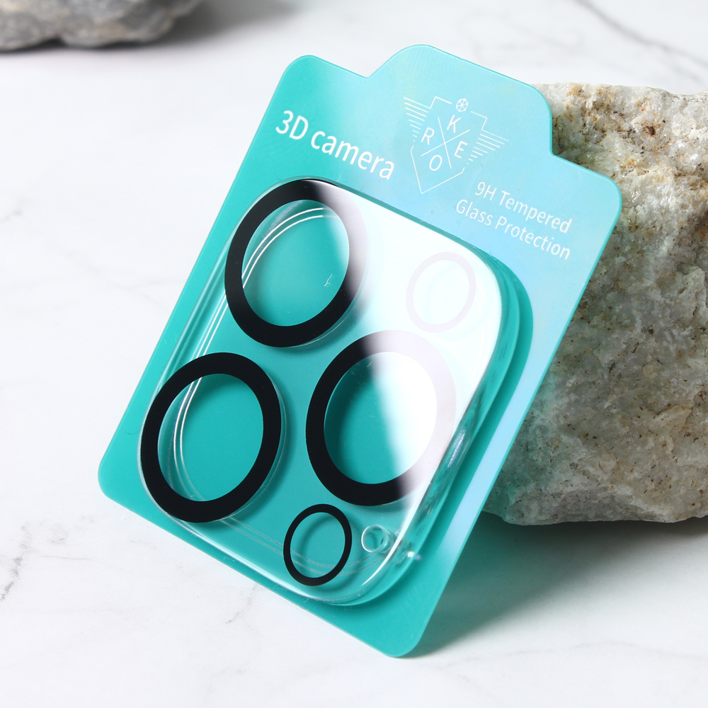 Zastita kamere 3D Full Cover za iPhone 14  Pro 6.1 transparent