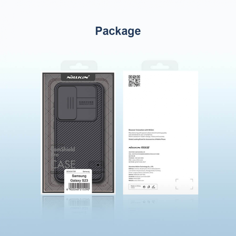 Torbica Nillkin CamShield Pro za Samsung S911B Galaxy S23 crna