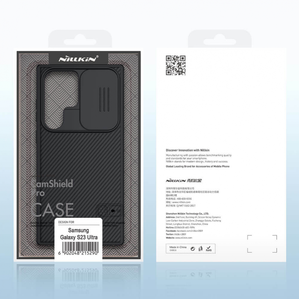 Torbica Nillkin CamShield Pro za Samsung S918B Galaxy S23 Ultra crna