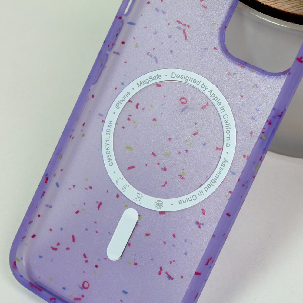 Torbica Colorful Magsafe za iPhone 14 6.1 ljubicasta