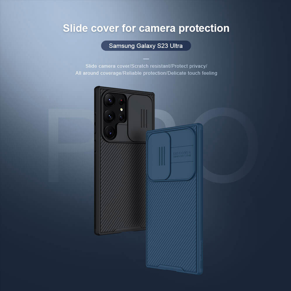 Torbica Nillkin CamShield Pro za Samsung S918B Galaxy S23 Ultra zelena