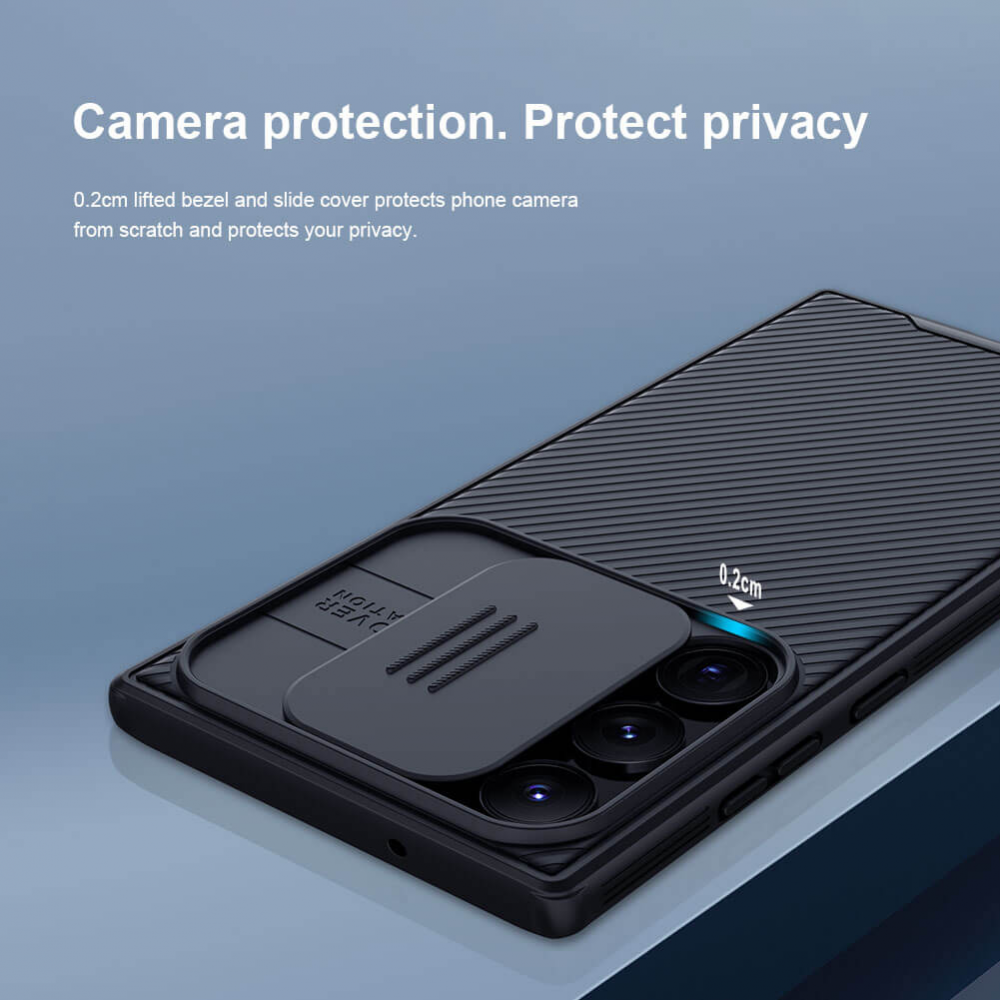 Torbica Nillkin CamShield Pro za Samsung S918B Galaxy S23 Ultra zelena