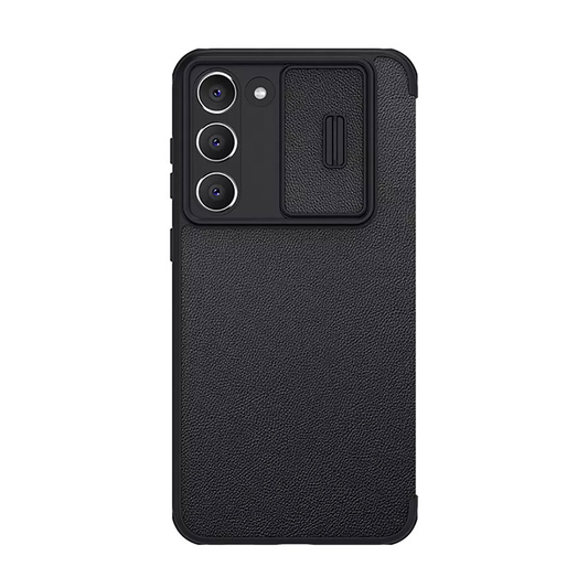 Torbica Nillkin Qin Pro (plain leather) za Samsung S911B Galaxy S23 crna