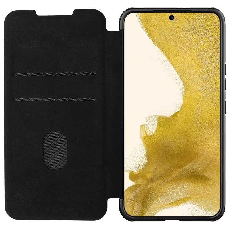 Torbica Nillkin Qin Pro (plain leather) za Samsung S911B Galaxy S23 crna
