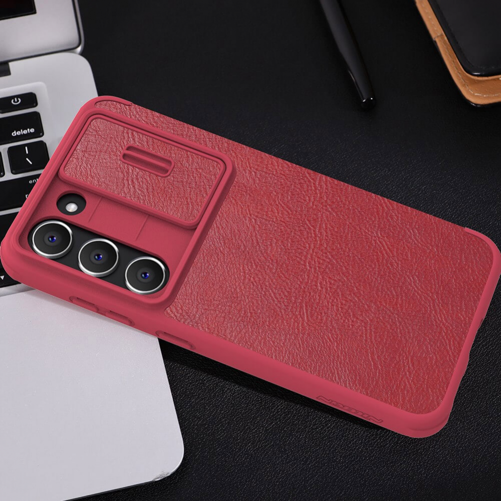 Torbica Nillkin Qin Pro Leather za Samsung S911B Galaxy S23 crvena