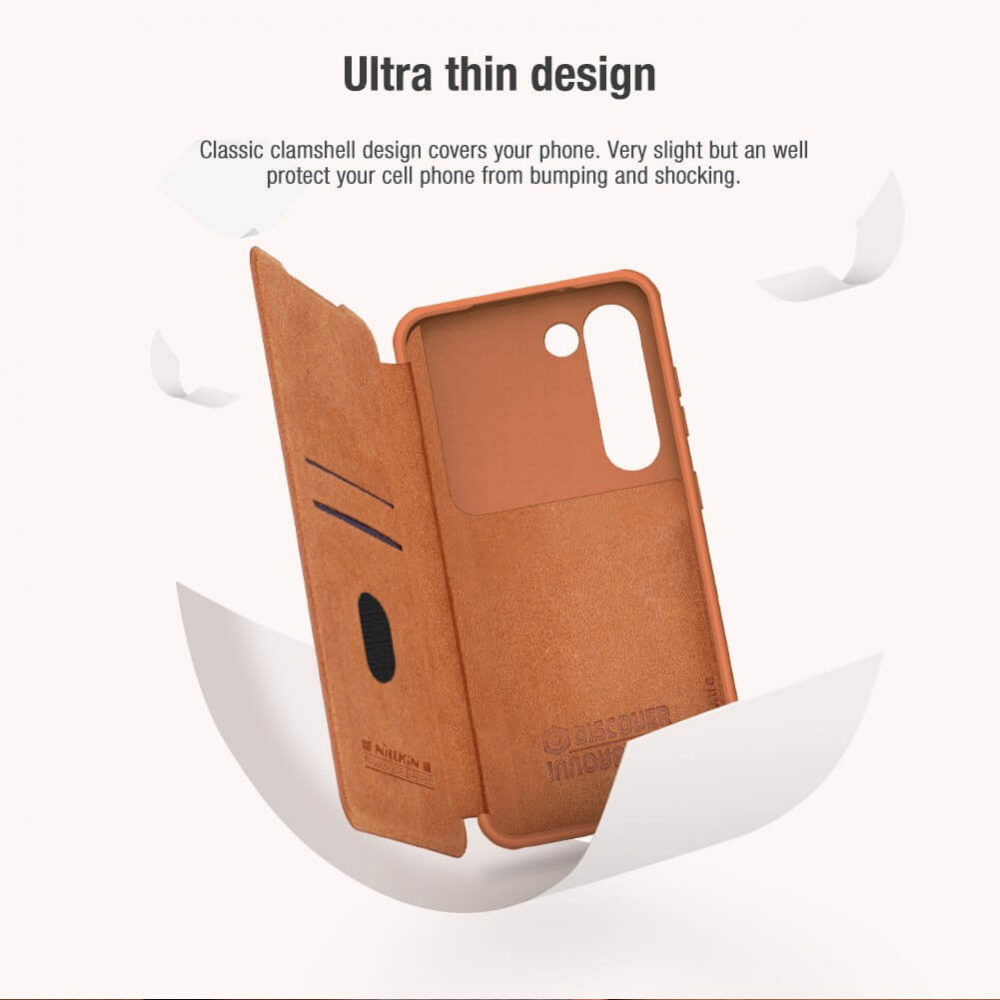 Torbica Nillkin Qin Pro Leather za Samsung S911B Galaxy S23 crvena