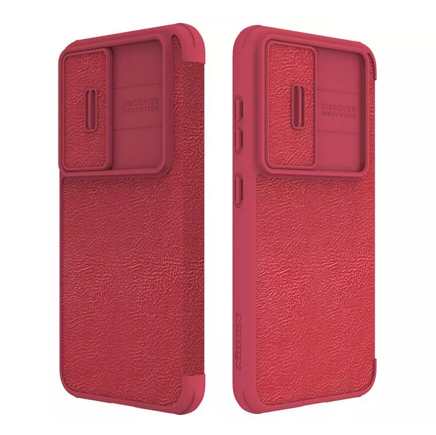 Torbica Nillkin Qin Pro Leather za Samsung S916B Galaxy S23 Plus crvena