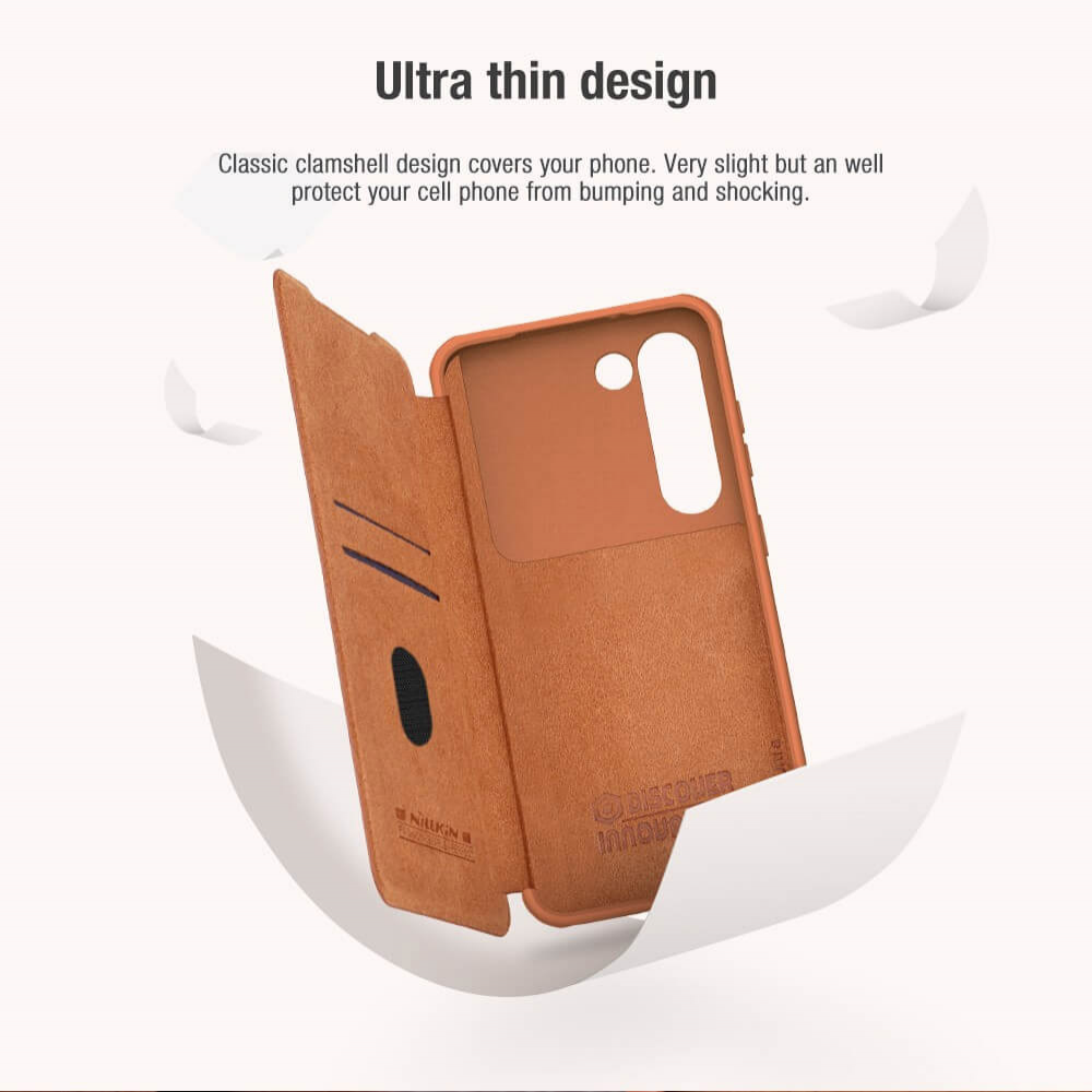 Torbica Nillkin Qin Pro Leather za Samsung S916B Galaxy S23 Plus crvena