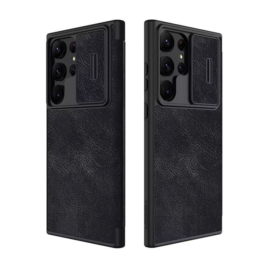 Torbica Nillkin Qin Pro Leather za Samsung S918B Galaxy S23 Ultra crna