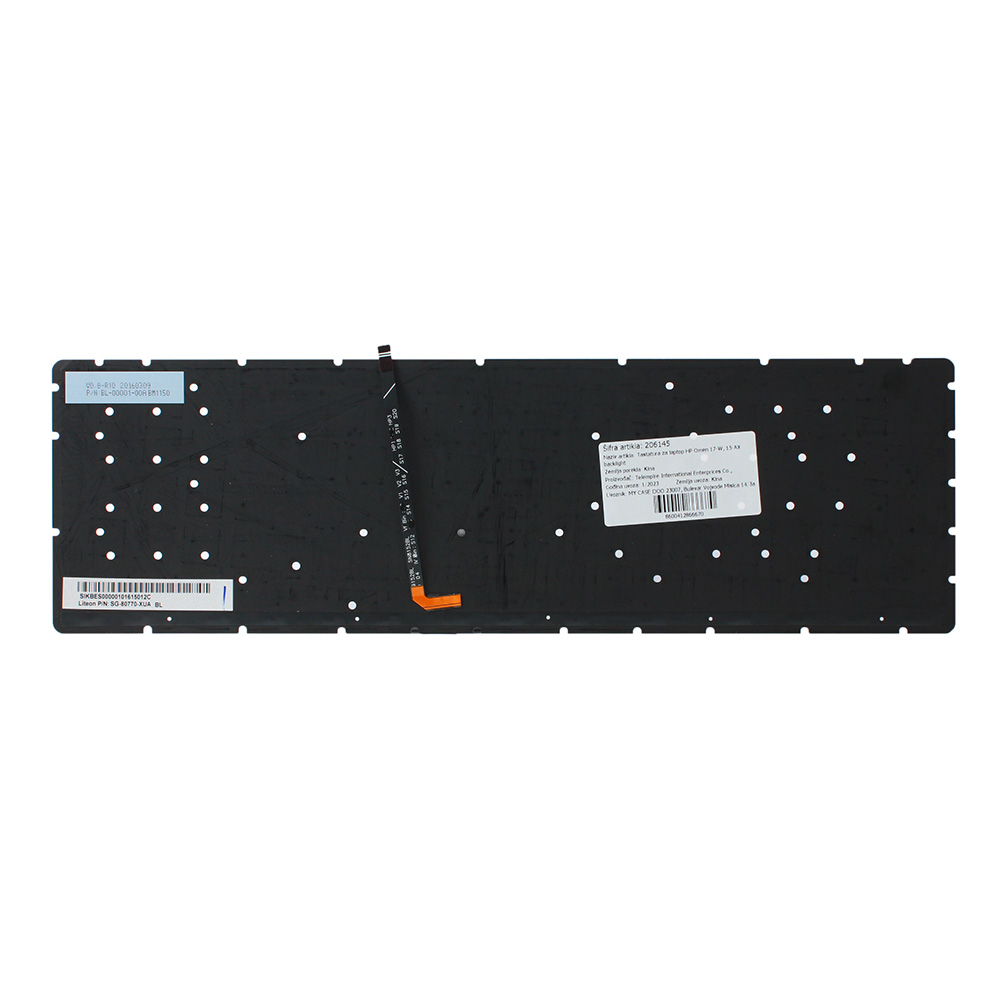 Tastatura za laptop HP Omen 17-W, 15-AX pozadisnko osvetljenje