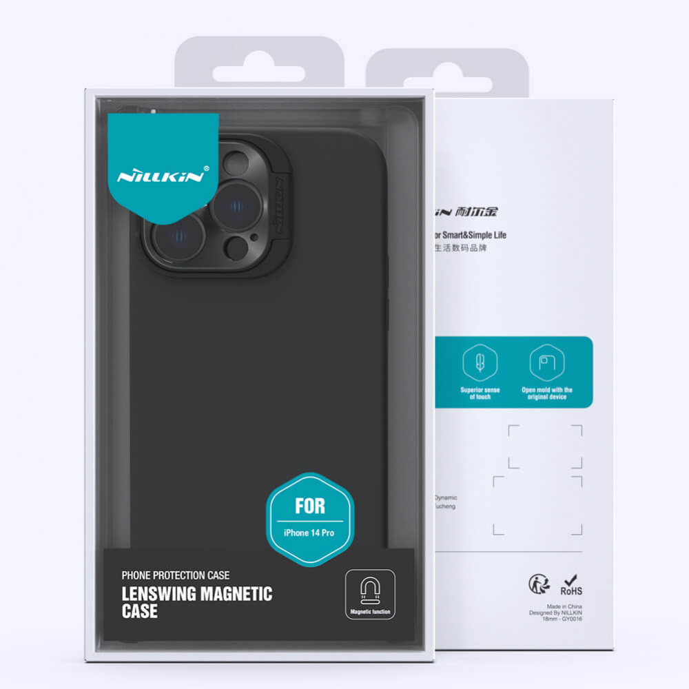 Torbica Nillkin Lens Wing Magnetic za iPhone 14 Pro 6.1 ljubicasta