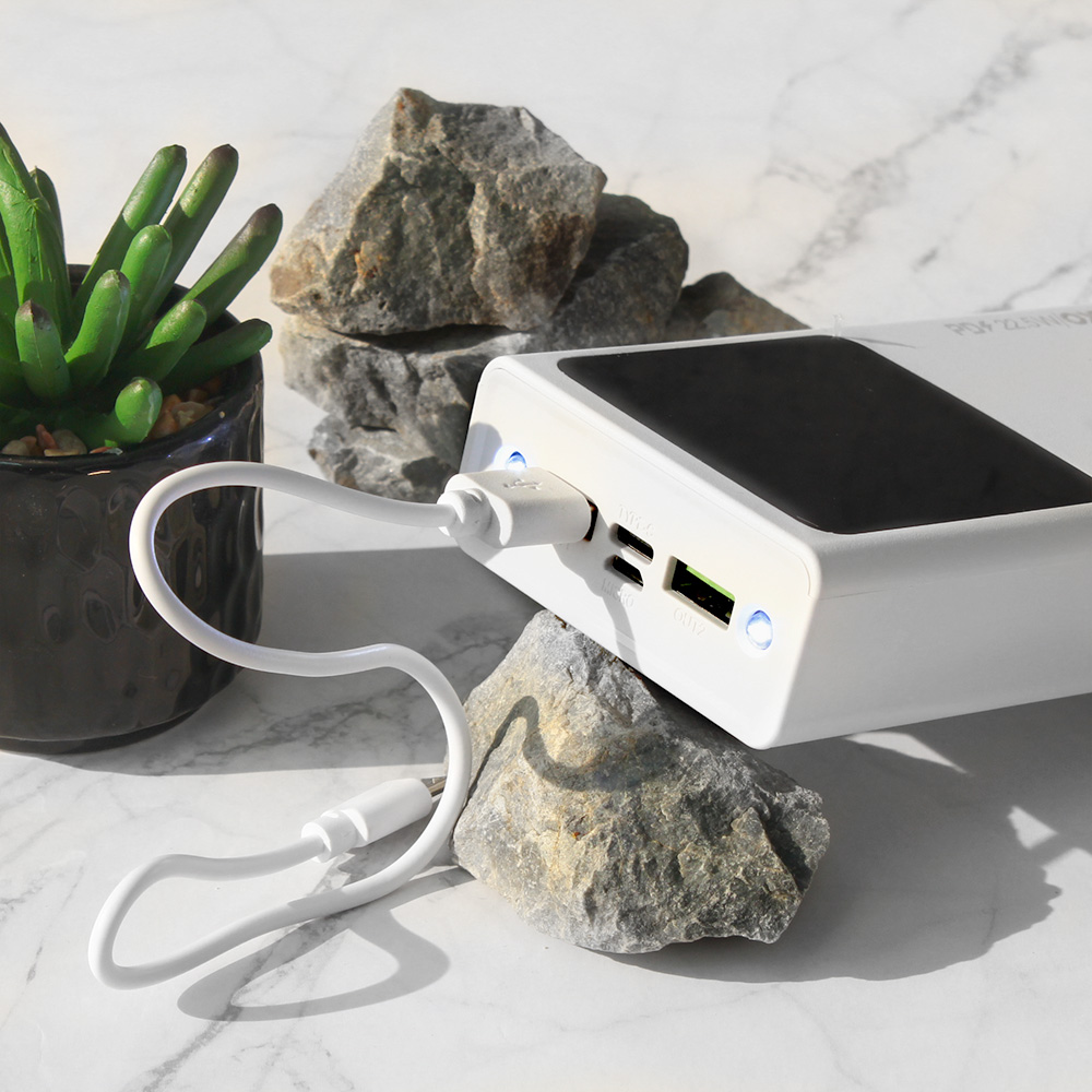 Power bank prenosiva baterija Oxpower PD11 5V 3A 12000 mAh bela