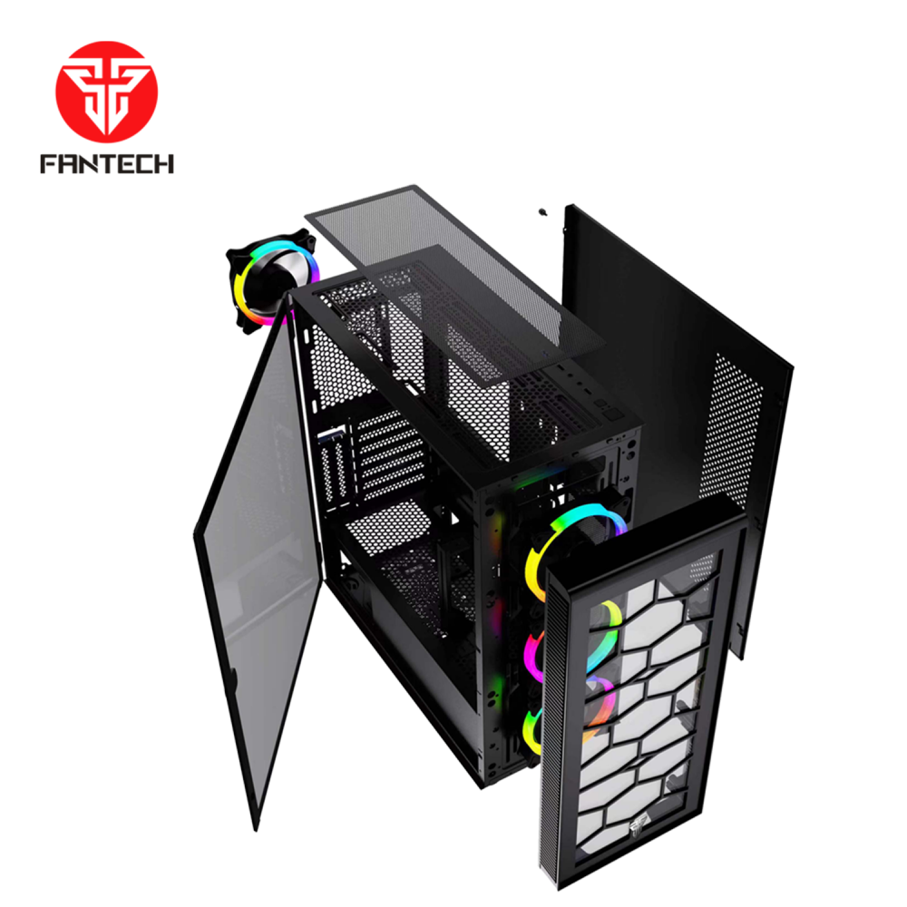 Kuciste Gaming Fantech CG82 Hexa XL crno