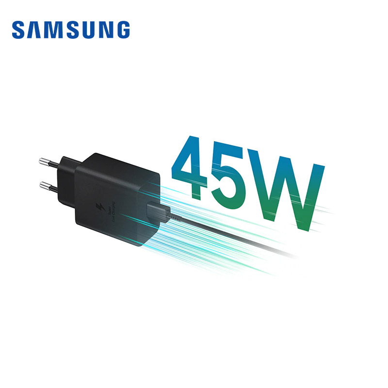 Samsung Fast kucni punjac PD 3A 45W Type-C crni (EP-T4511-NBE)