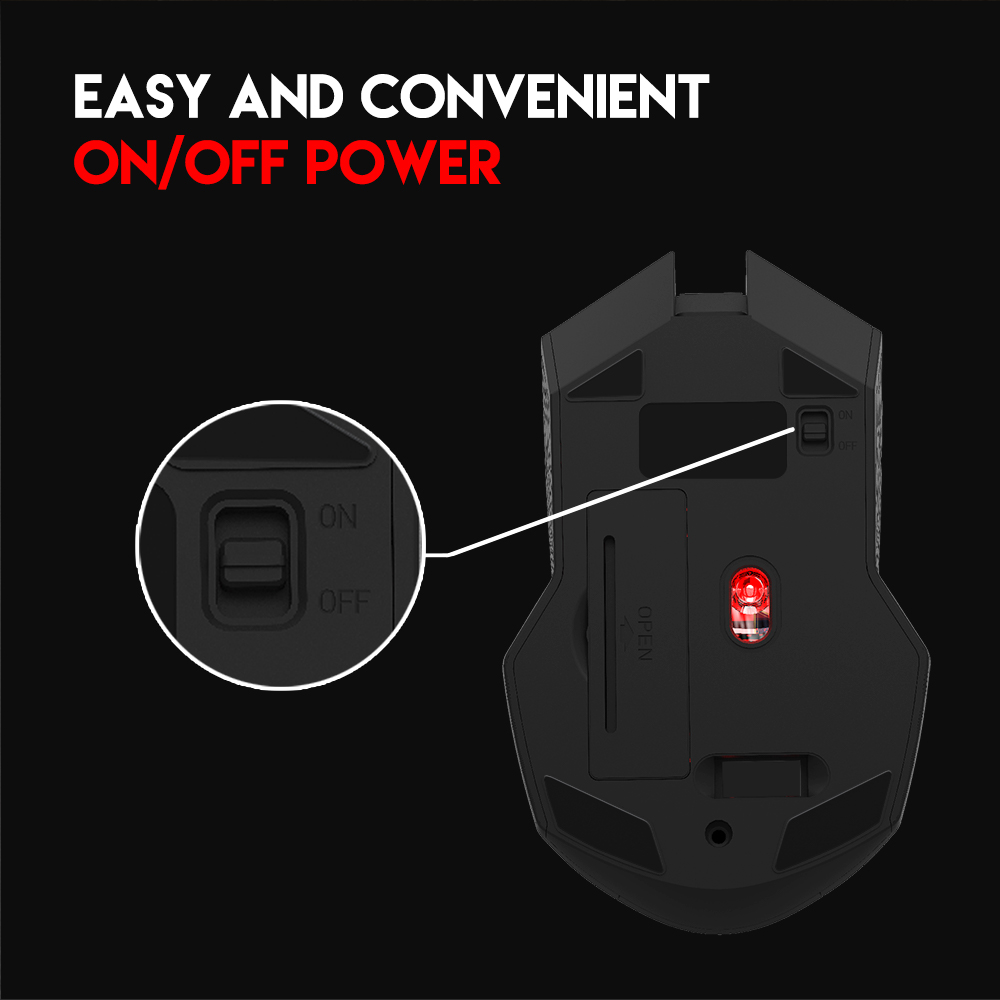 Mis Wireless Fantech WG10 Raigor II Space Edition