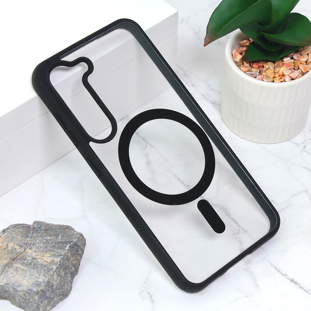 Torbica Magsafe za Samsung S916B Galaxy S23 Plus crna