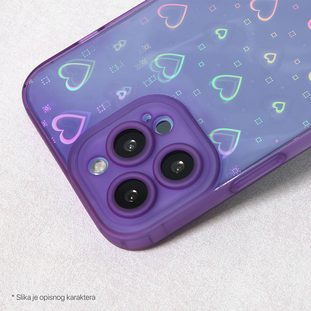 Torbica Heart Color IMD za iPhone 14 Plus 6.7 plava