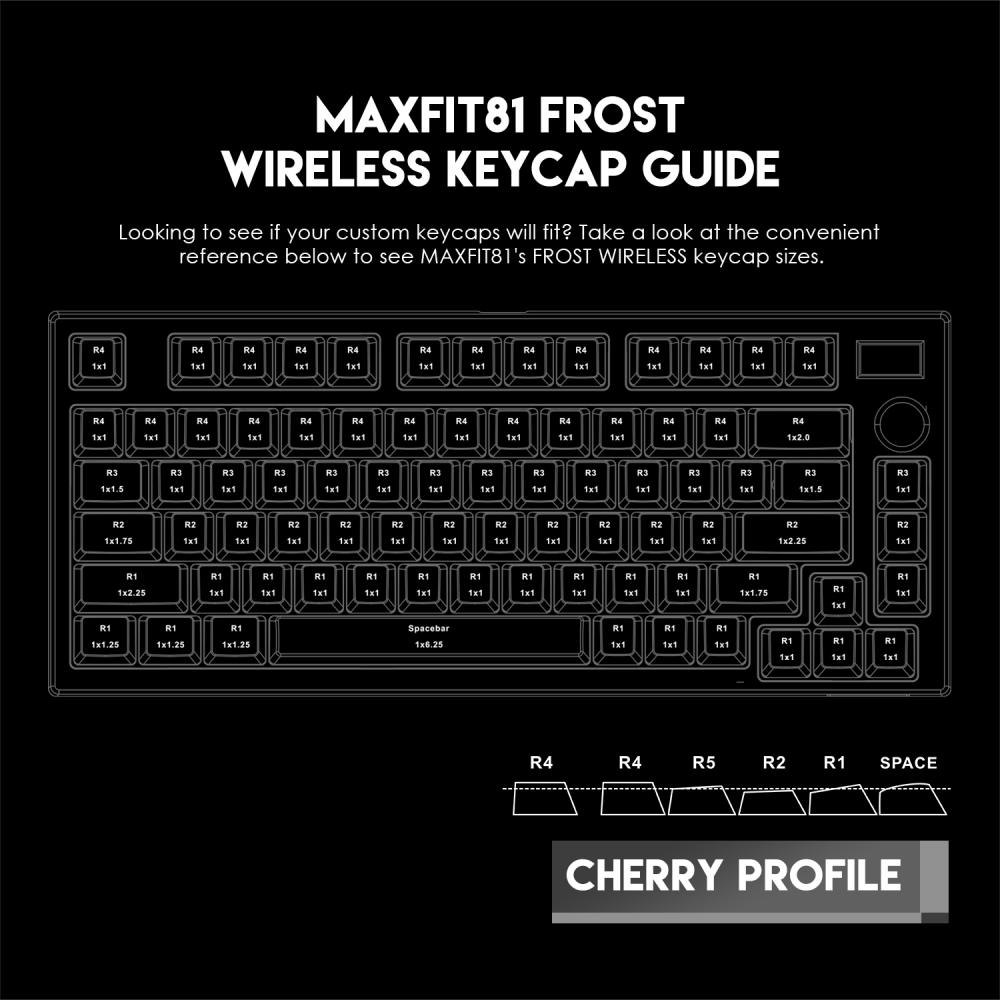 Tastatura Mehanicka Gaming Fantech MK910 RGB PBT Maxfit81 Frost Wireless crna (blue switch)