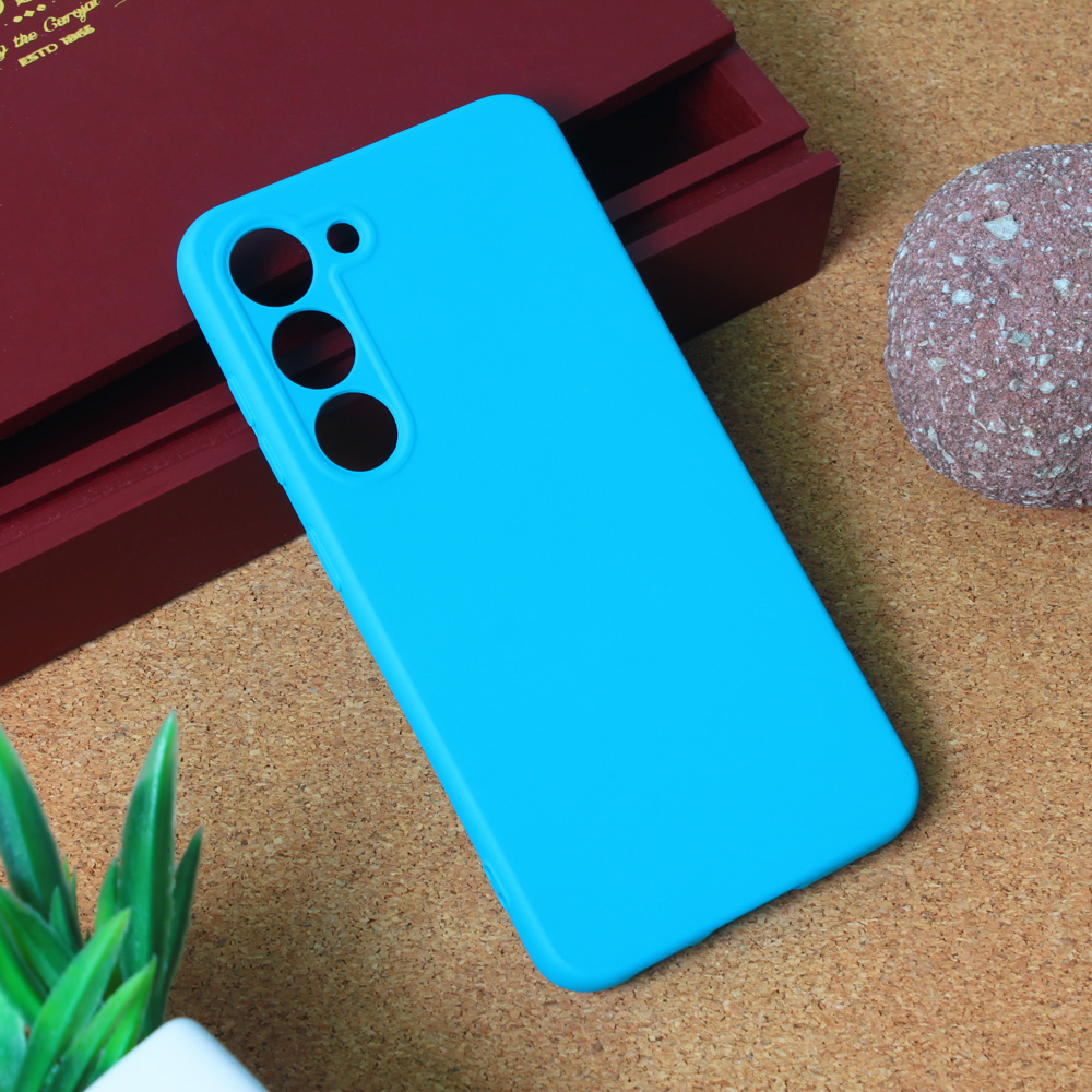 Torbica Teracell Giulietta za Samsung S911B Galaxy S23 mat svetlo plava