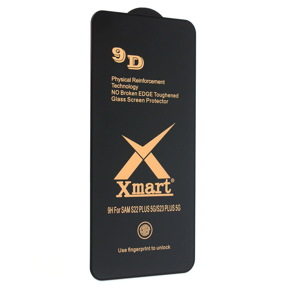 Zastitno staklo Tempered Glass X Mart 9D za Samsung S916B Galaxy S23 Plus (fingerprint unlock)