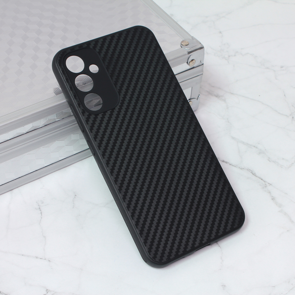 Torbica Carbon fiber za Samsung A346B Galaxy A34 5G crna