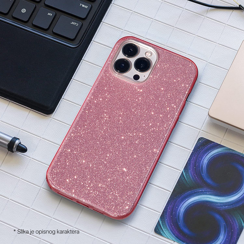 Torbica Crystal Dust za Samsung A235B Galaxy A23 4G/5G srebrna