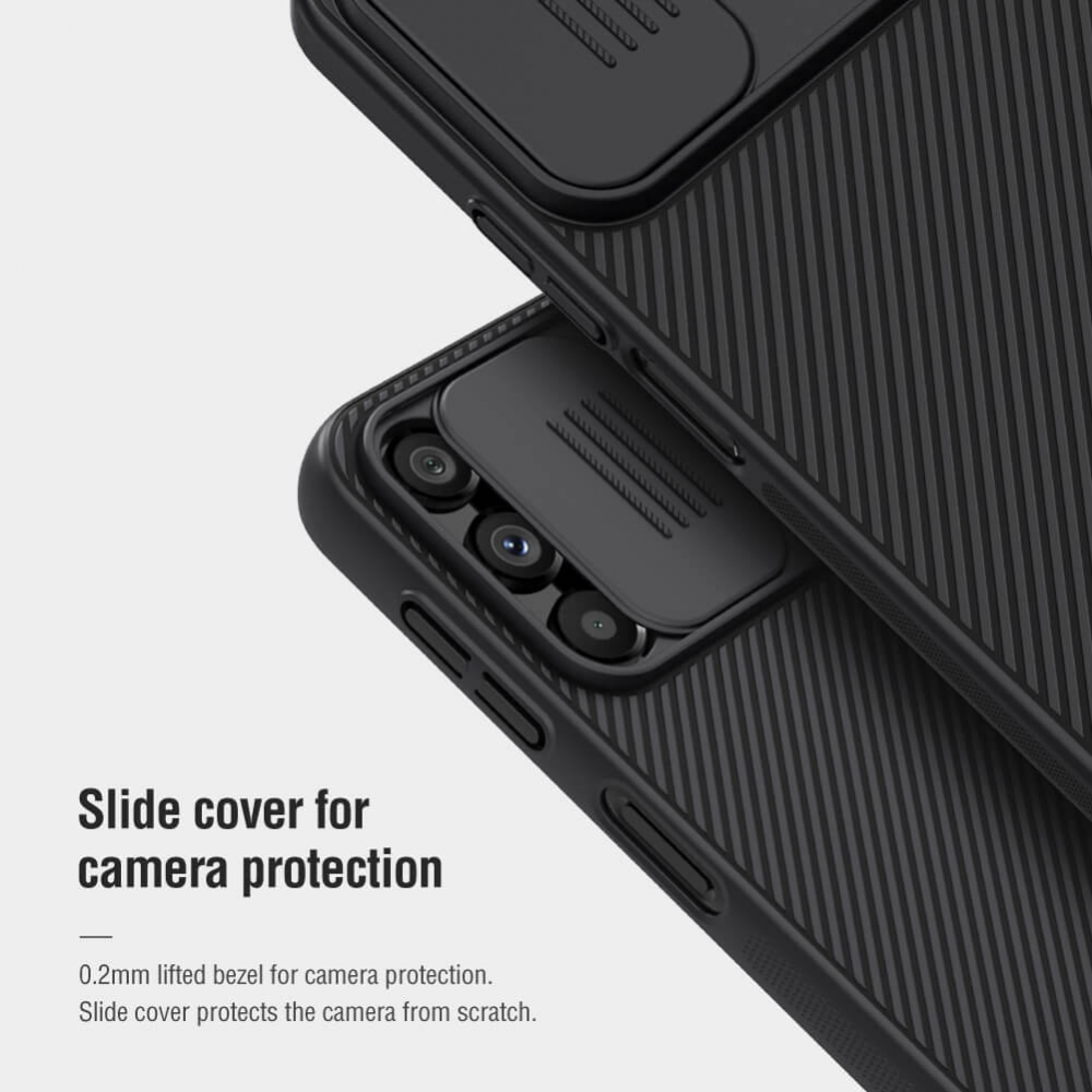 Torbica Nillkin CamShield za Samsung A145R Galaxy A14 4G plava