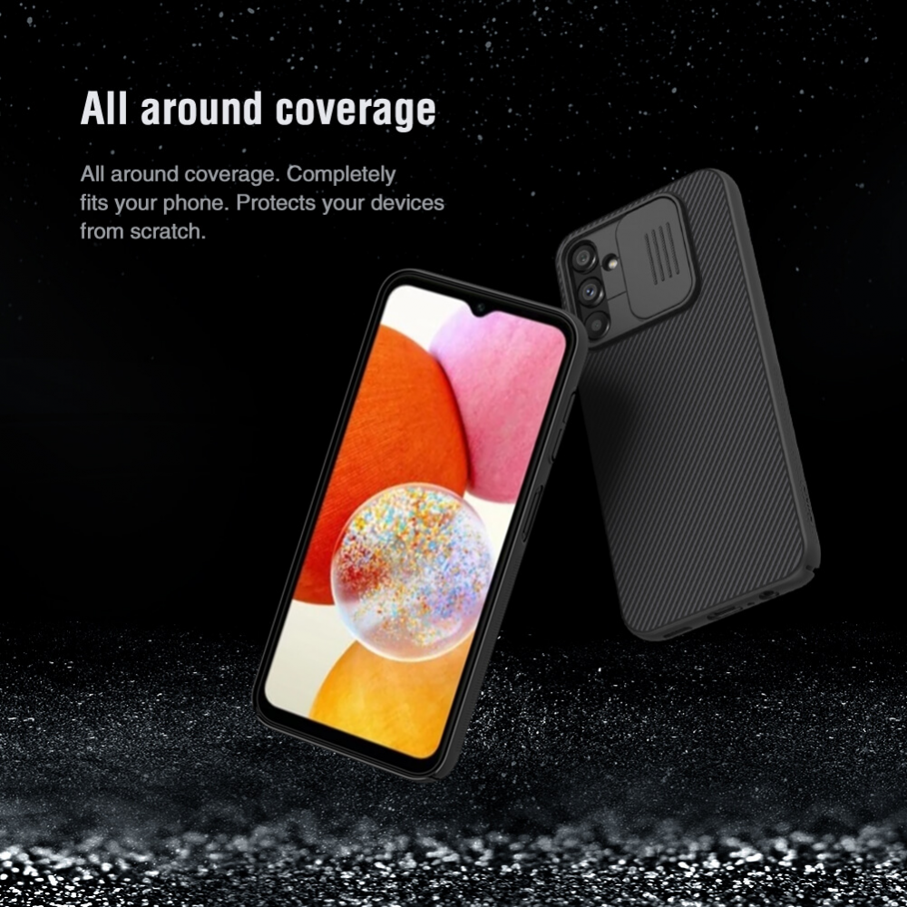 Torbica Nillkin CamShield za Samsung A145R Galaxy A14 4G plava