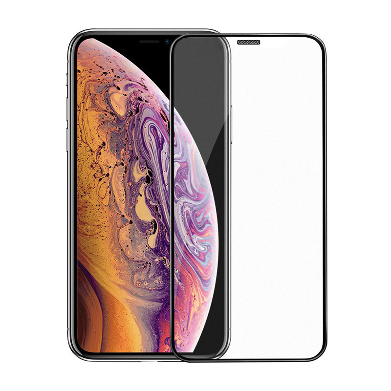 Zastitno Staklo Tempered glass 2.5D dust free za iPhone XR/11 6.1 crni